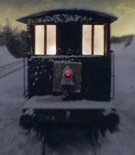 TV版第1シーズンの窓付きのイギリス国鉄の20トンブレーキ車