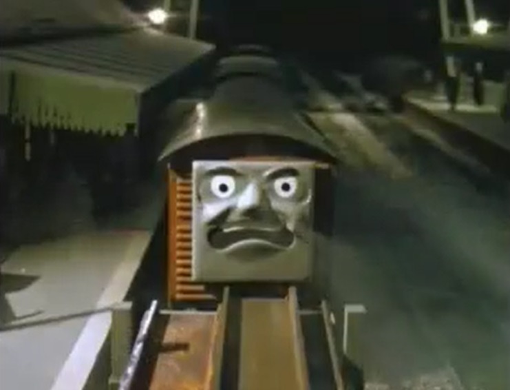 TV版第5シーズンの顔付きのロンドン・アンド・ノース・イースタン鉄道の12トン有蓋貨車（タイプ1）