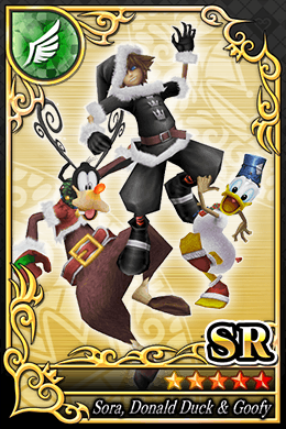ソラ&ドナルド&グーフィー SR №1249.png ソラ&ドナルド&グーフィー SR №1249.png