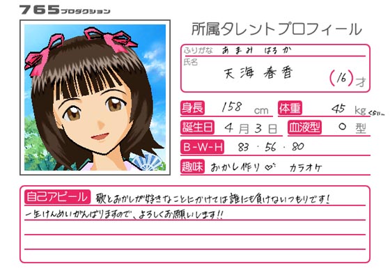 キャラ 天海春香 The Idolm Ster 総合 Wiki