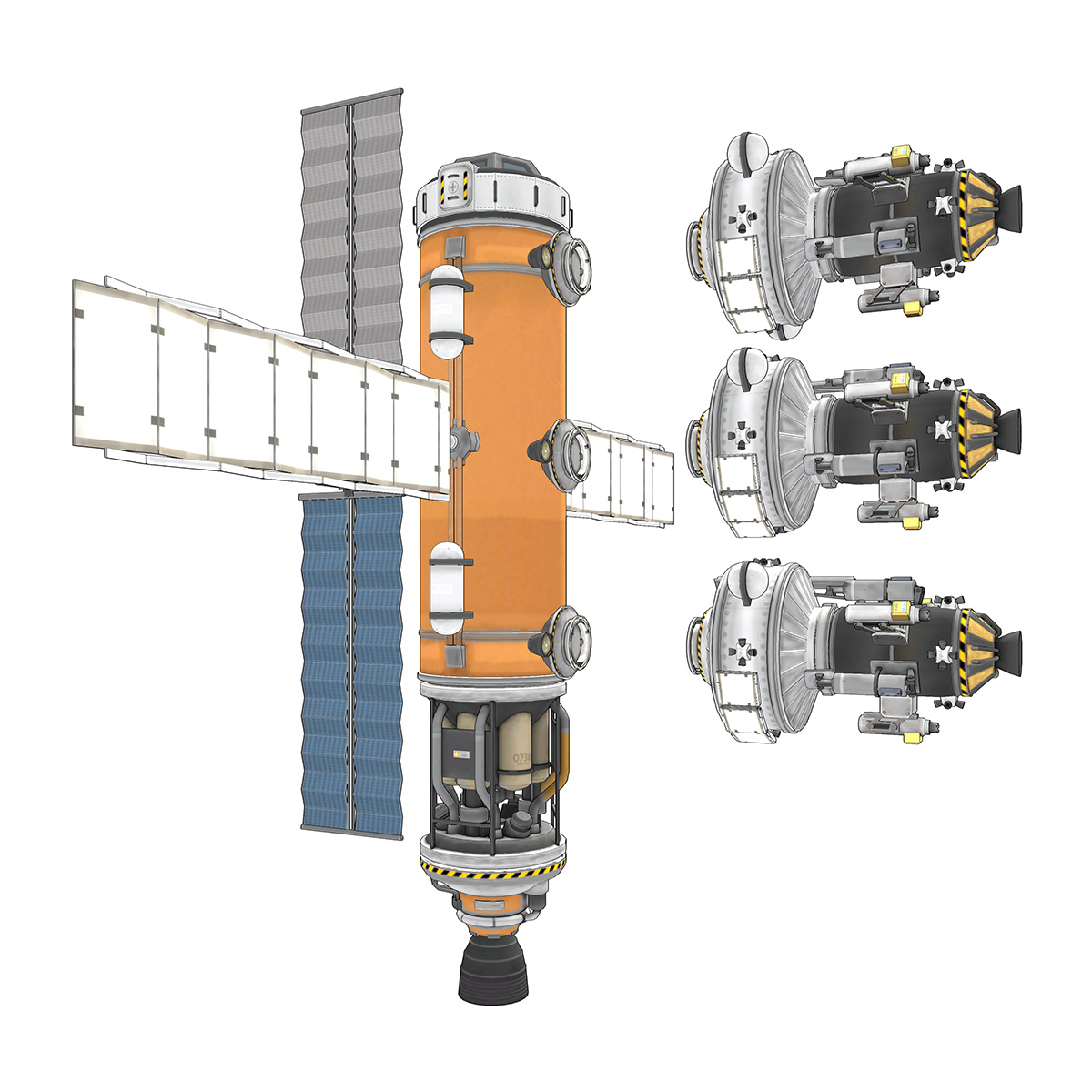 1 1 3 Minmus採掘 燃料基地 Kerbal Space Program r Wiki