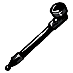 シガレットホルダー手鏡