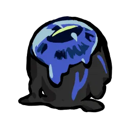 溶け落ちた目玉