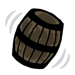 揺れる酒樽 揺れる酒樽