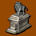 アルテミス獅子像