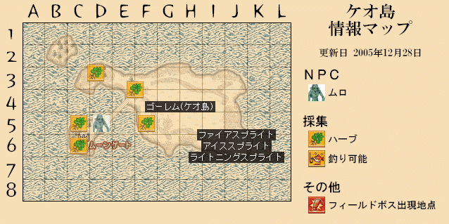 エリア情報 フィールド ケオ島 Mabinogi Wiki