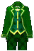 Spirit's Green Costume