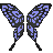 Black Butterfly Wing .gif