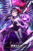 悪魔ほむら 女神まどか パチスロ代 スリーブ 各60枚 67×92㎜ 未