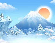 背景大雪山の日の出公式.jpg