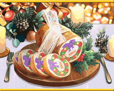 クリスマスイラストパン
