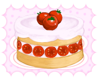 トマトショートケーキ