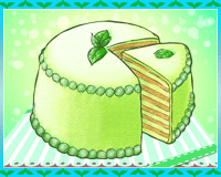クラシカルミントケーキ