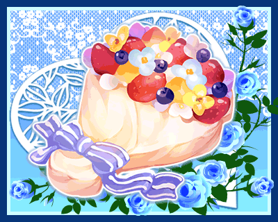 花束ケーキ
