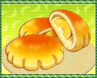 杏クリームパン