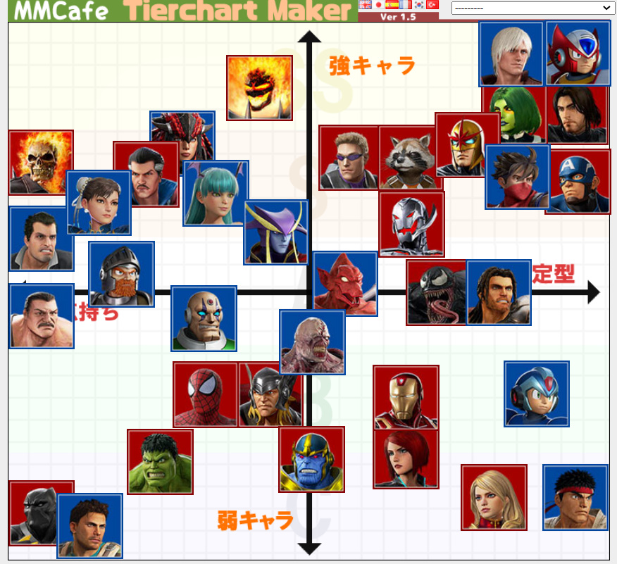 キャラクター Marvel Vs Capcom Infinite Fighting Wiki