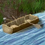 木彫り船