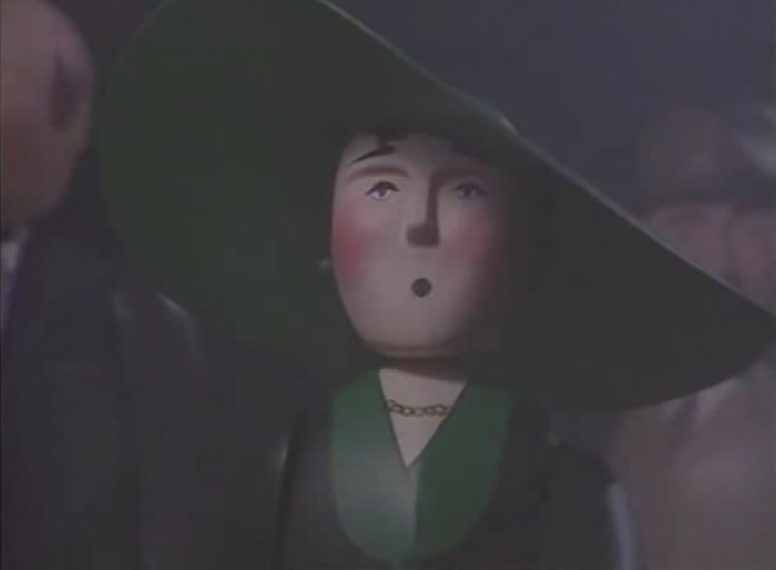 TV版第2シーズンの緑の帽子を被った女性