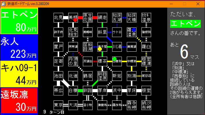 鉄道ボードゲーム ニコニコ鉄道株式会社 Wiki