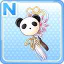 Nパンダの髪飾り 金.jpg