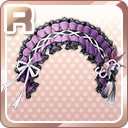 R和風ゴシックヘッドドレス 紫.jpg