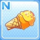 Nアイスクリームのヘアピン 黄.jpg