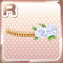 Rお花の三つ編みヘアバンド 白.jpg