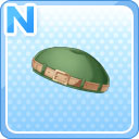 Nベルト付きベレー帽 緑.jpg