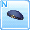Nベルト付きベレー帽 青.jpg
