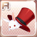 R帽子からウサギが登場！…のハズだった。 赤.jpg