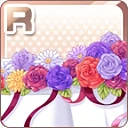 Rリボンと花いっぱいのテーブル ビューティー.jpg