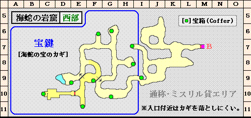 海蛇の岩窟