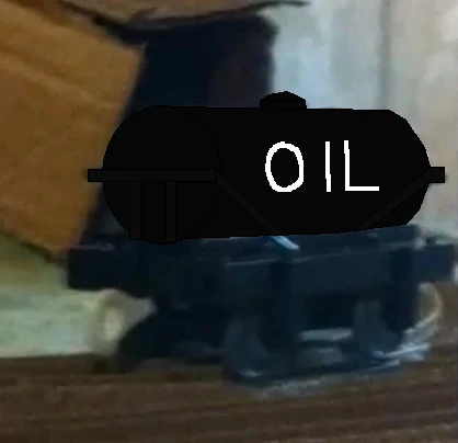 プラレールのオイルタンク車