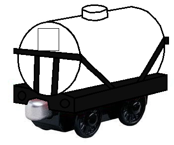 テイクンプレイの白いタンク車2