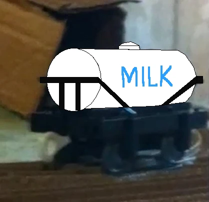 プラレールのミルクタンク車