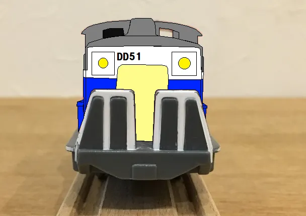 プラレールのDD51形4（貨物Ａ更新車）
