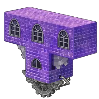 紫の建材