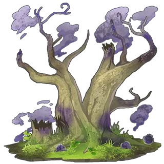 紫の神樹
