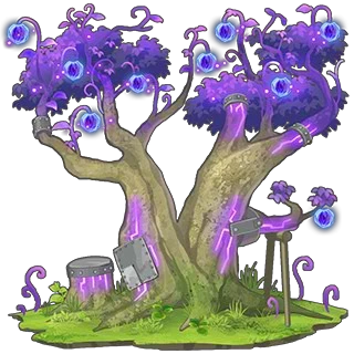 紫の神樹