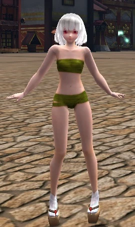 山藍染めのサラシ