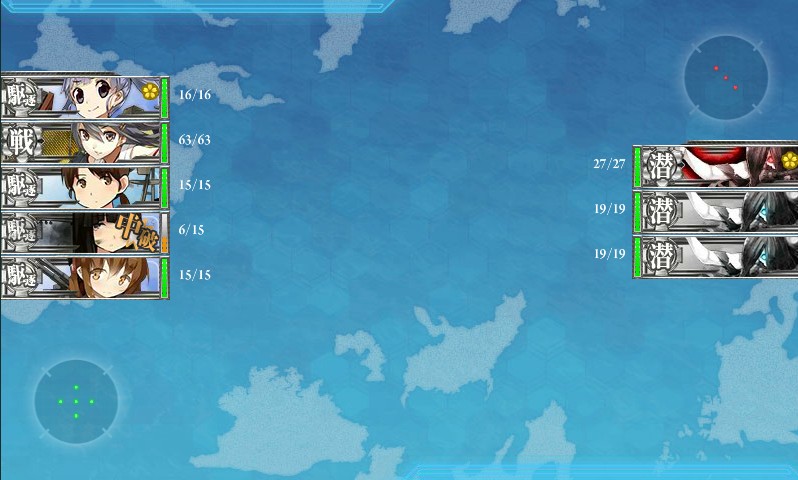 艦これ部aar 通常海域 1 5キラ付けレベリング おんj艦これ部 Wiki