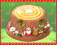 クリスマスロールケーキ