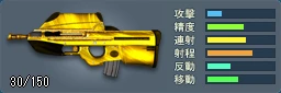 FN F2000(ゴールド)