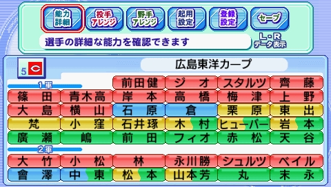 チーム 10年度決定版アレンジ 実況パワフルプロ野球10 Wiki