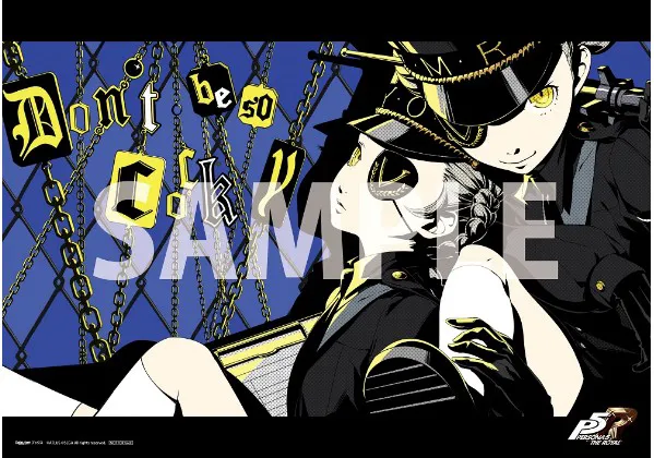 P5 ペルソナ5 明智吾郎 特大布ポスター - キャラクターグッズ