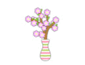 桃の花飾り(縞).gif