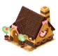 バレンタインの板チョコハウス/ビター
