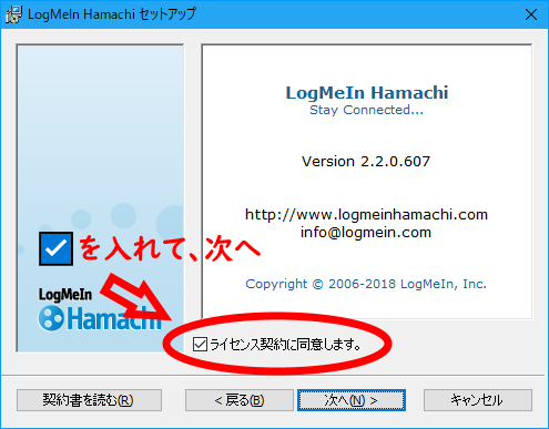 hamachi セットアップ オファー