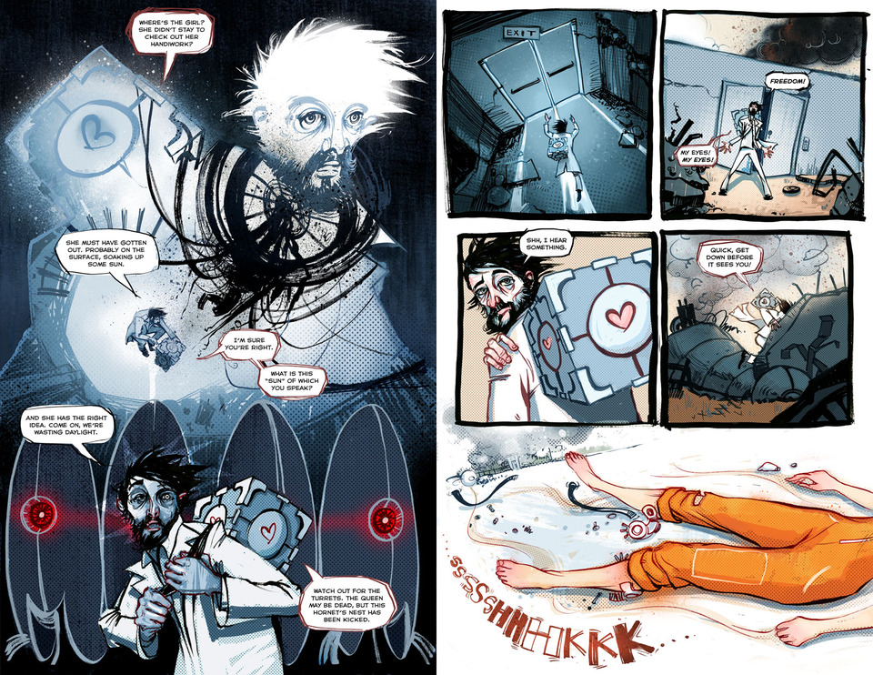 Portal 2 Comic Part 1 Portal Wiki