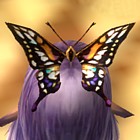 蝶のヘアピン